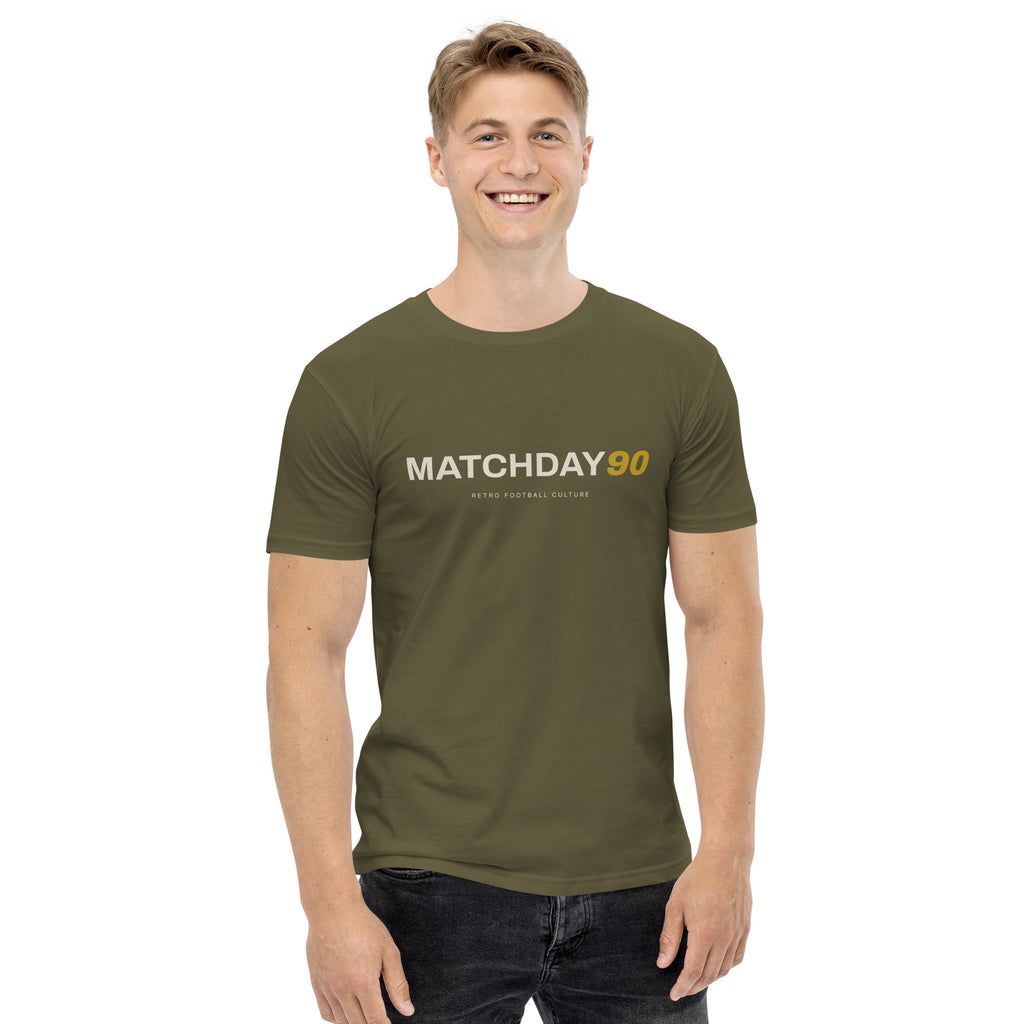 Matchday 90 Statement Tee – Men's Football Culture T-Shirt