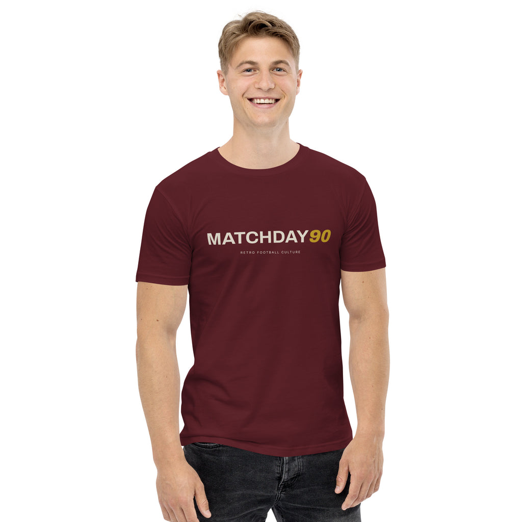 Matchday 90 Statement Tee – Men's Football Culture T-Shirt