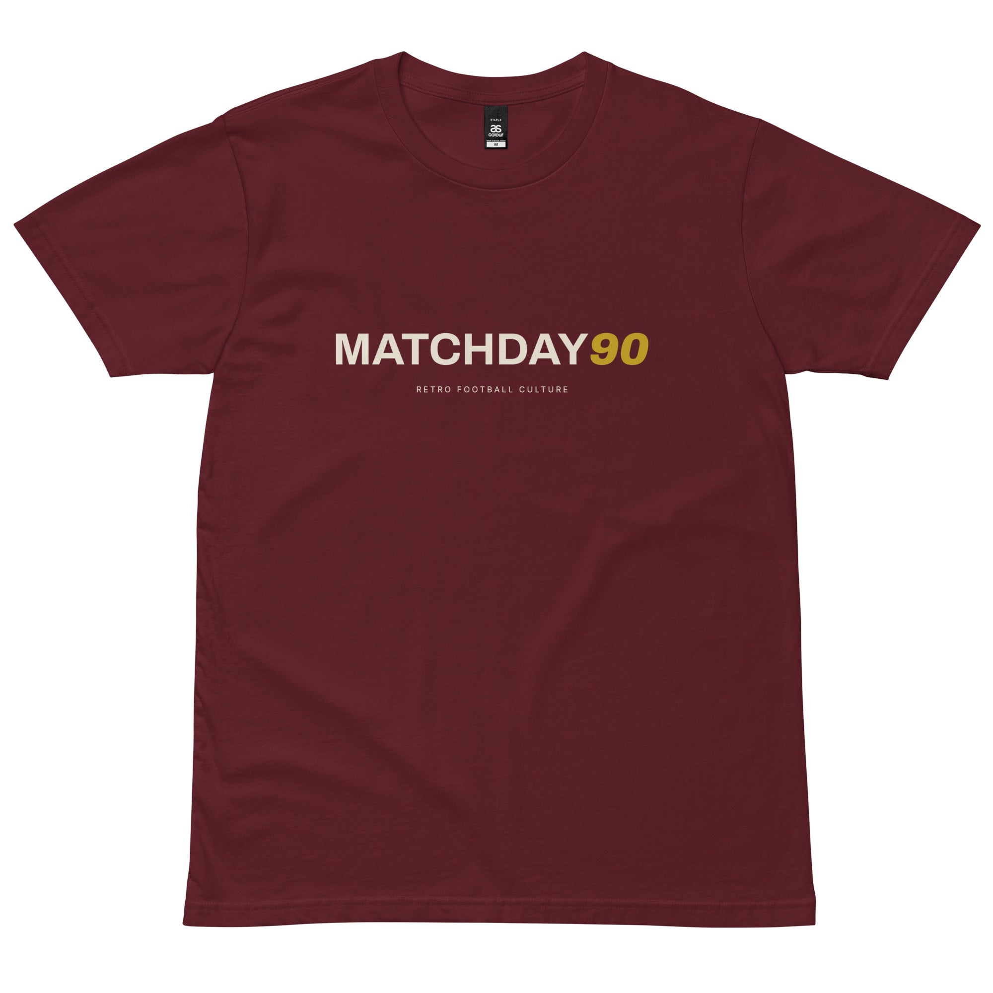 Matchday 90 Statement Tee – Men's Football Culture T-Shirt