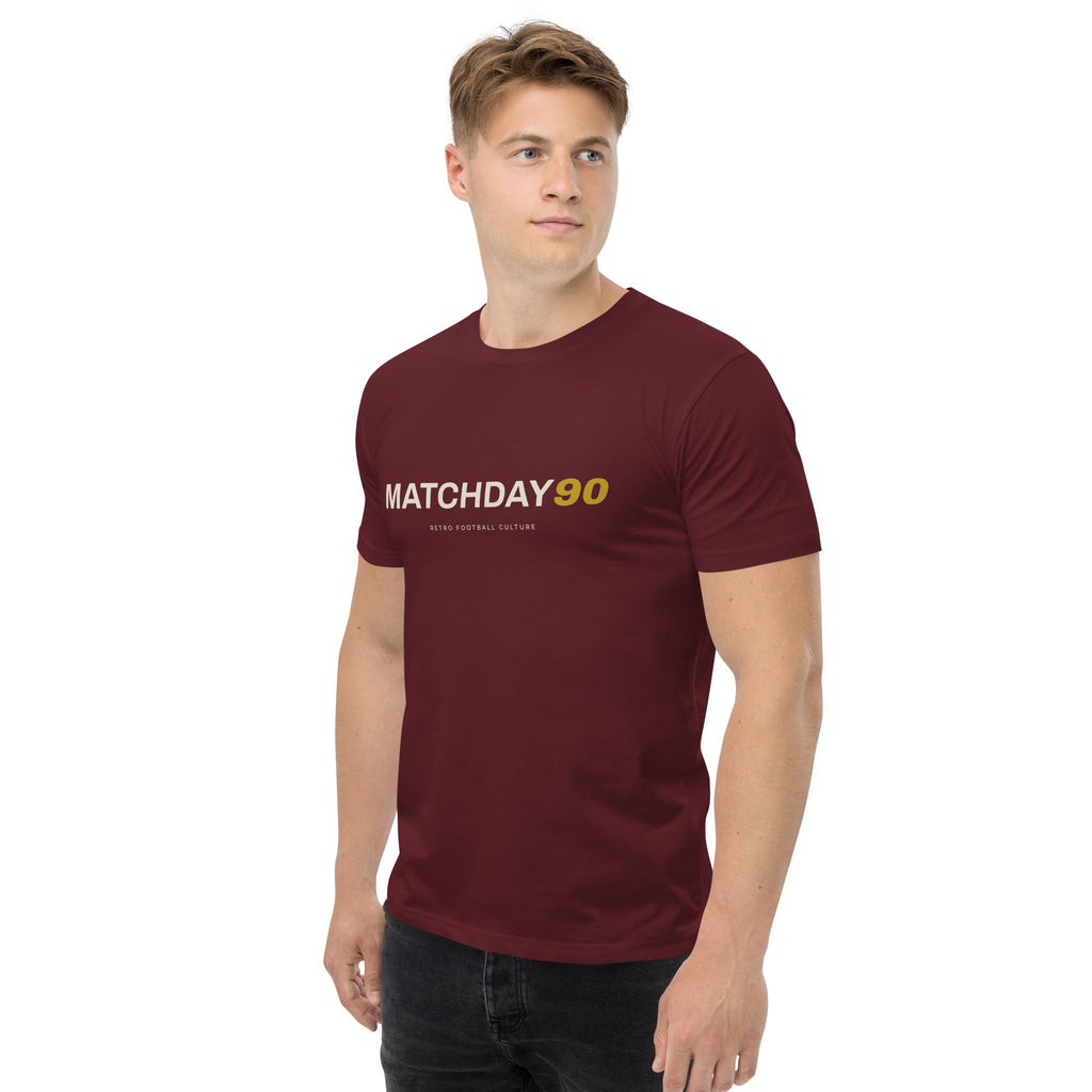 Matchday 90 Statement Tee – Men's Football Culture T-Shirt