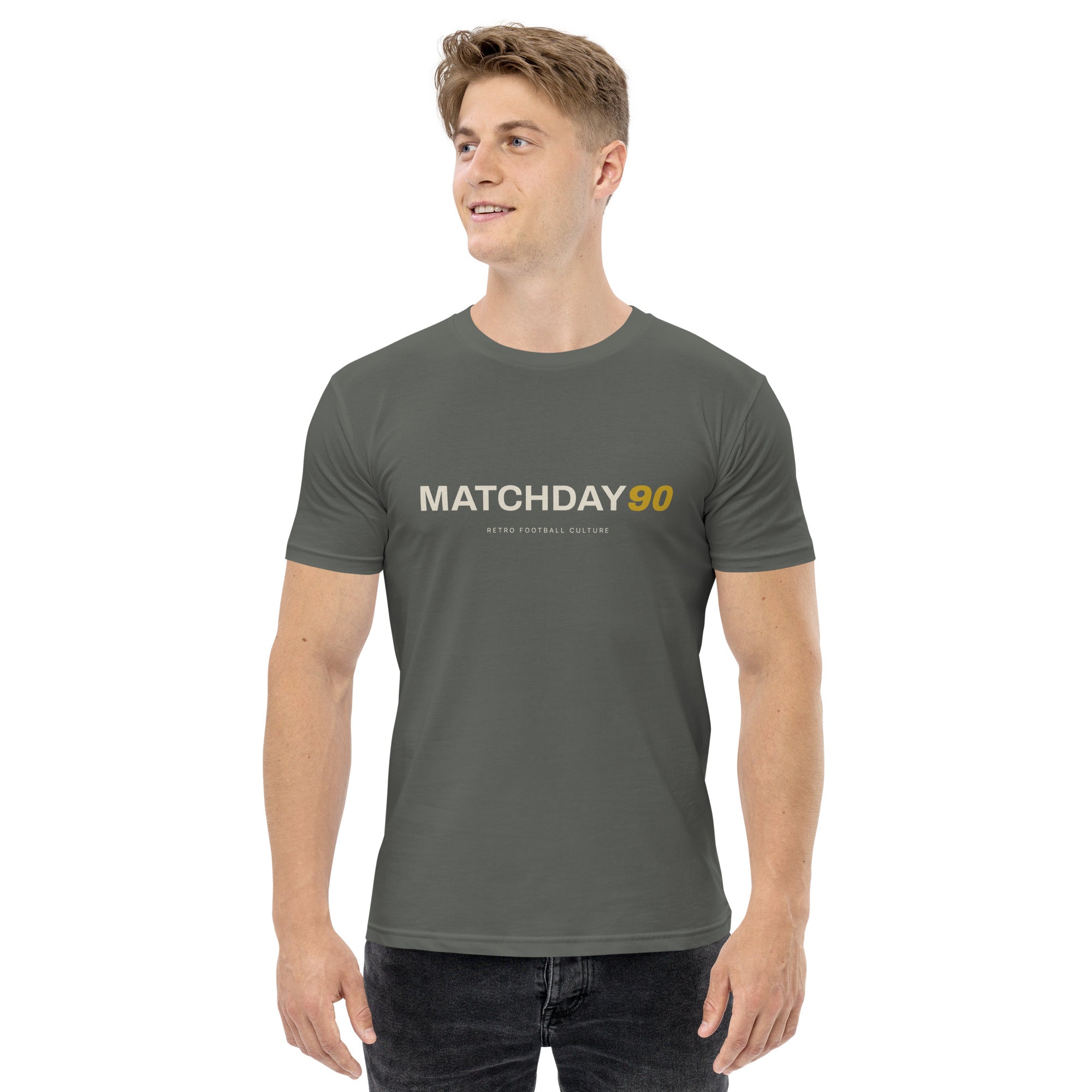 Matchday 90 Statement Tee – Men's Football Culture T-Shirt