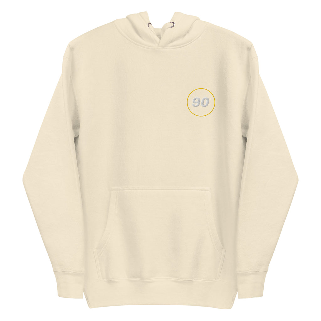 Bone Essential 90 hoodie lifestyle image flat | colour:bone