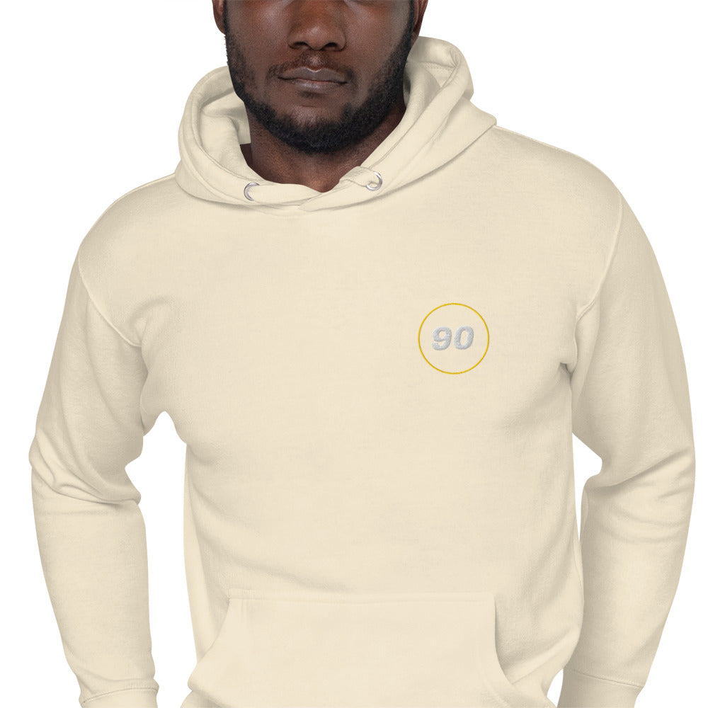 Bone Essential 90 hoodie, front product view | colour:bone