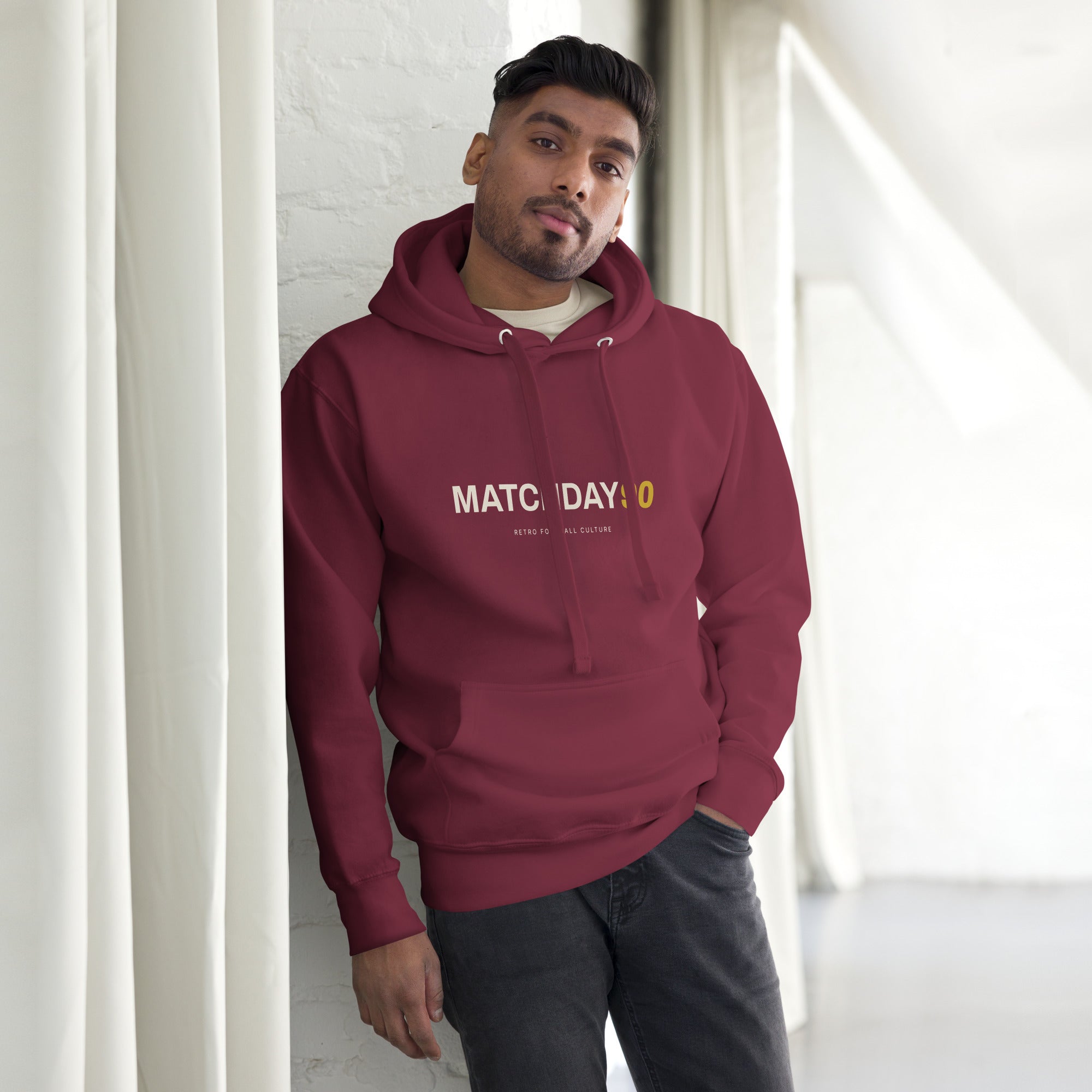 Matchday 90 Statement Hoodie – Men's Football Culture Hoodie